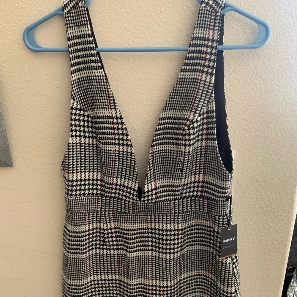 New with Tag. Forever 21 Pinafore Dress